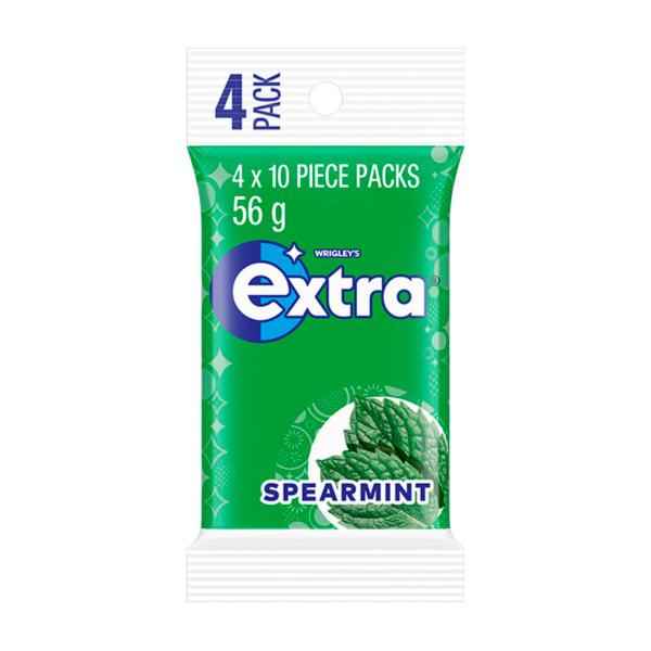 Spearmint Sugar Free Chewing Gum 4x14g