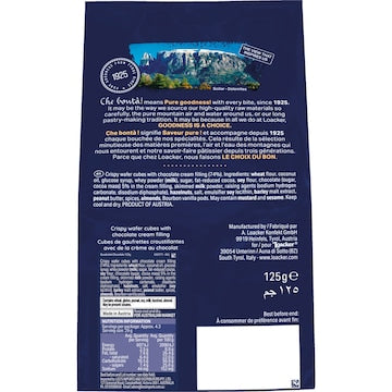 Loacker Quadratini Chocolate 125g
