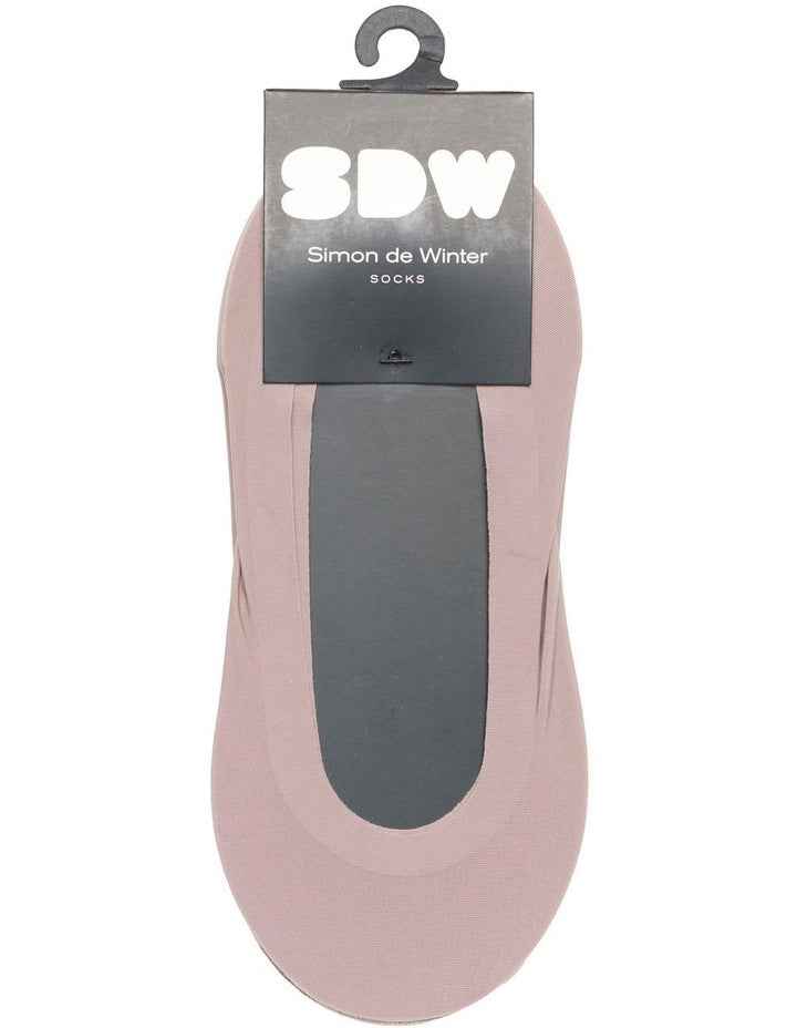 Laser Cut Footlets Socks 3 Pack in Cocoa