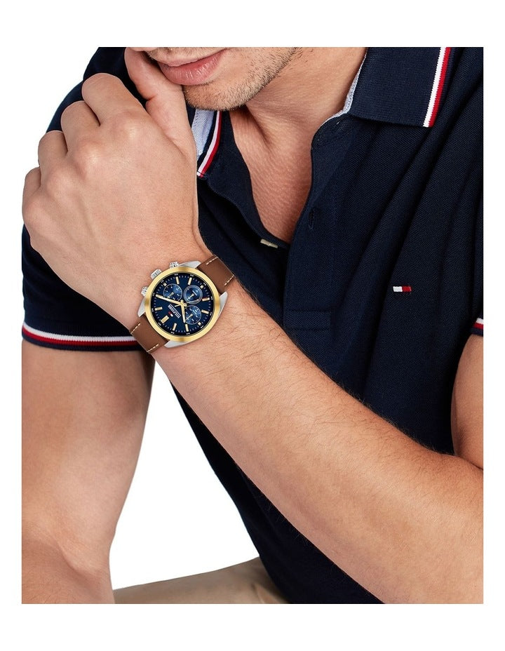 Hudson Leather Dial 1710720 Watch in Blue