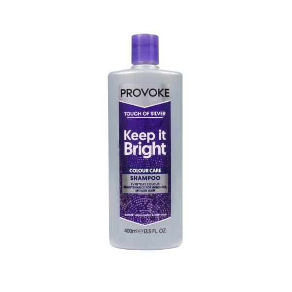 PROVOKE TOUCH OF SILVER DAILY MAINTENANCE SHAMPOO 400ML