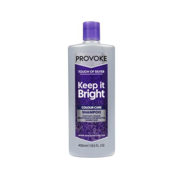 PROVOKE TOUCH OF SILVER DAILY MAINTENANCE SHAMPOO 400ML