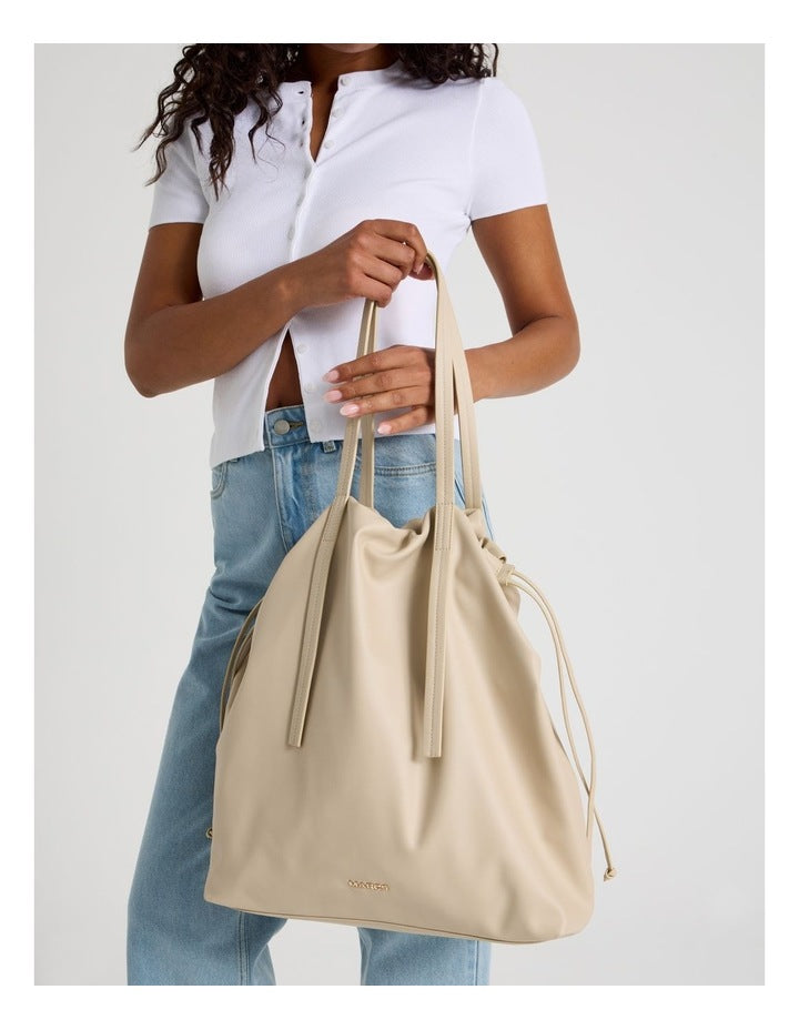 Paros Tote Bag in Vanilla