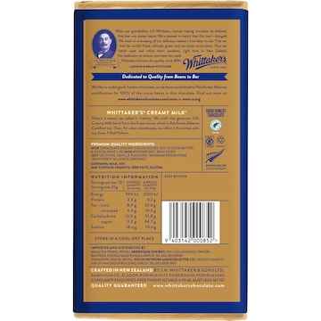 Whittaker's Block Creamy Milk 33% Cocoa 250g