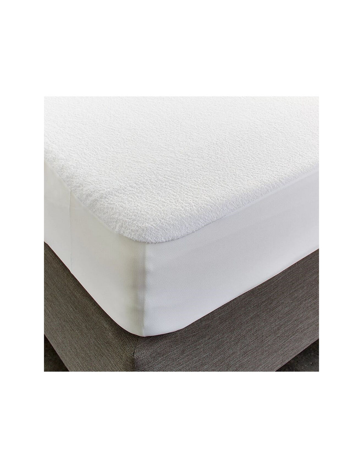 Foundation Cotton Terry Mattress Protector King