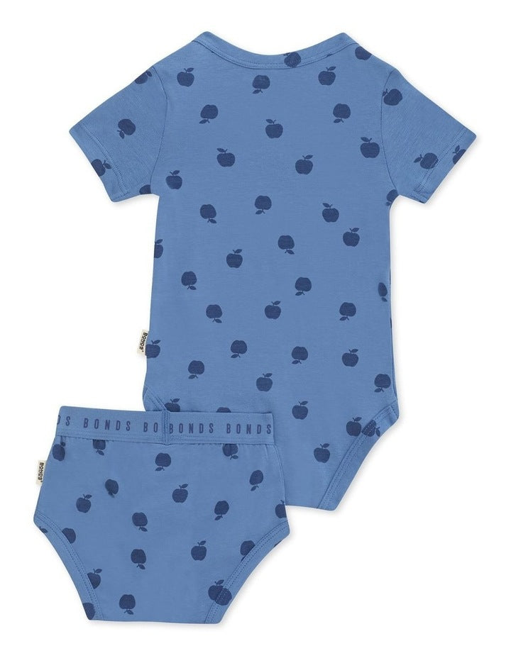 Newbies Organic Cotton 2 Pack in Blue