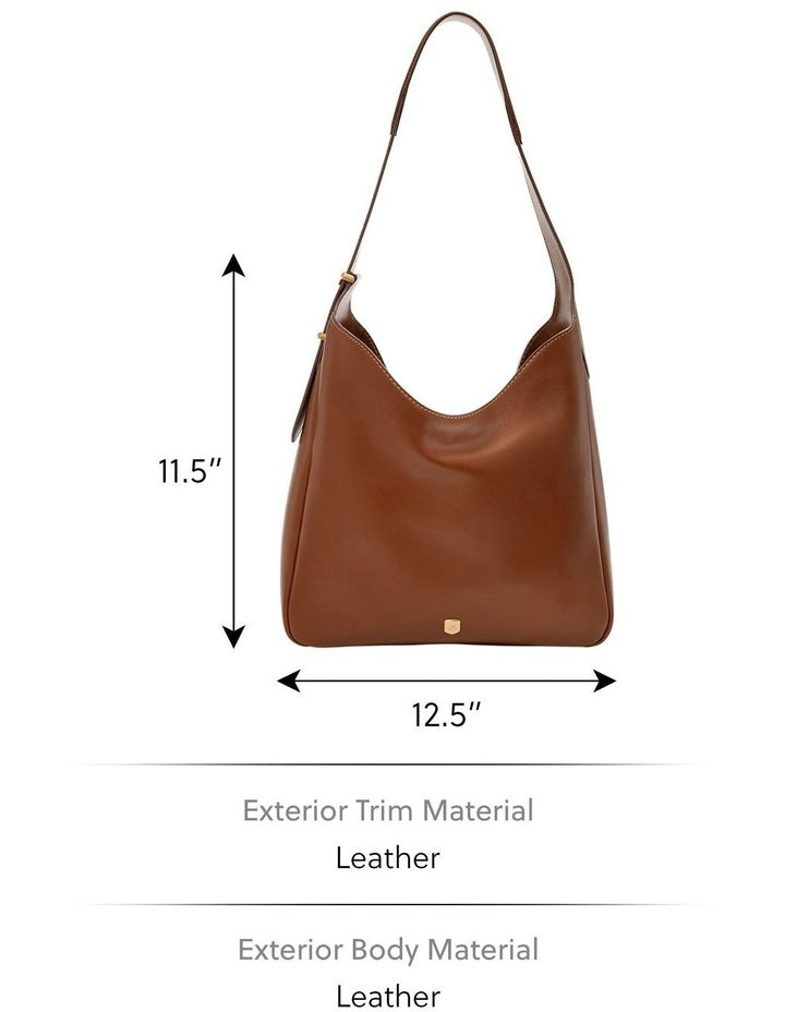 ZB11091200 Dillon Hobo Bag in Brown