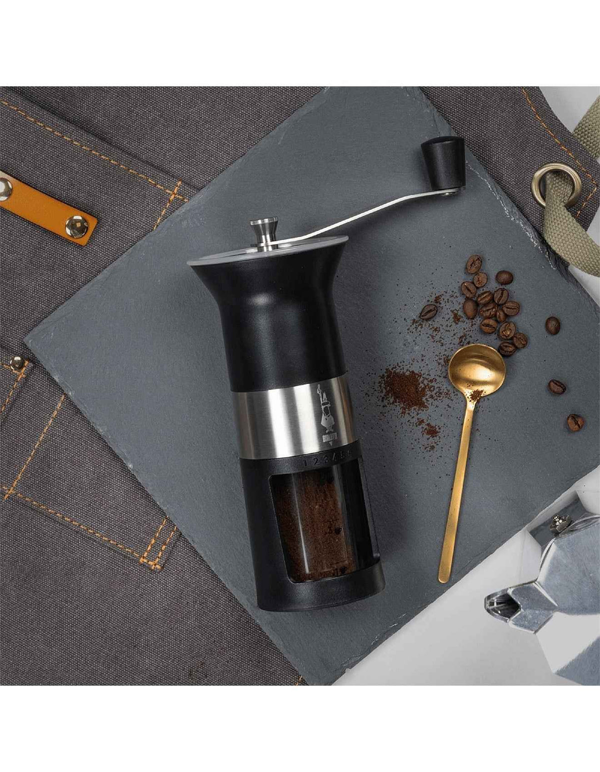 Coffee Grinder Pro Manual Adjustable Coffee Grinder Black