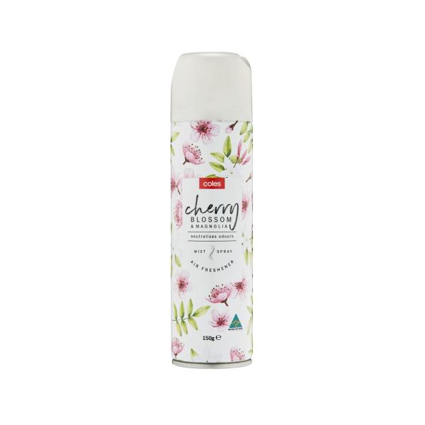 COLES AIR FRESHENER CHERRY BLOSSOM 150GRAM