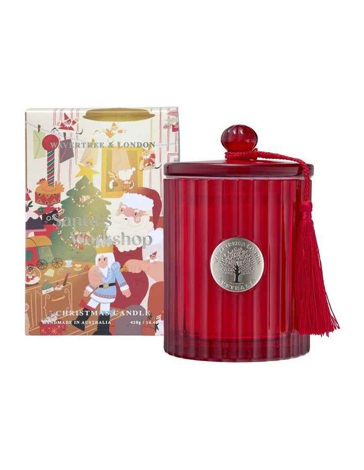 Santas Workshop Candle