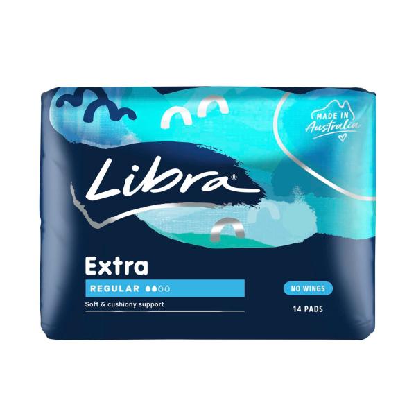 LIBRA EXTRA PADS REGULAR 14PK