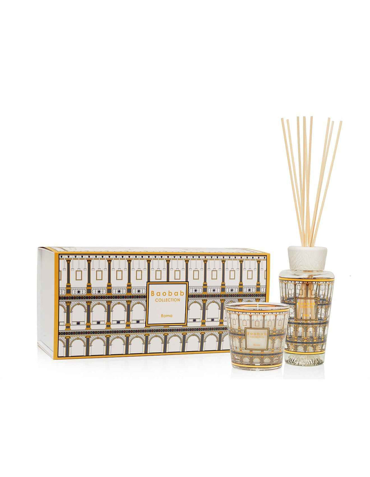 My First Baobab Candle and Diffuser Gift Set - Roma