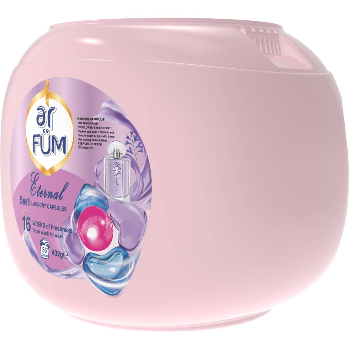 Arfum 5 In 1 Laundry Capsules Eternal 36 Pack