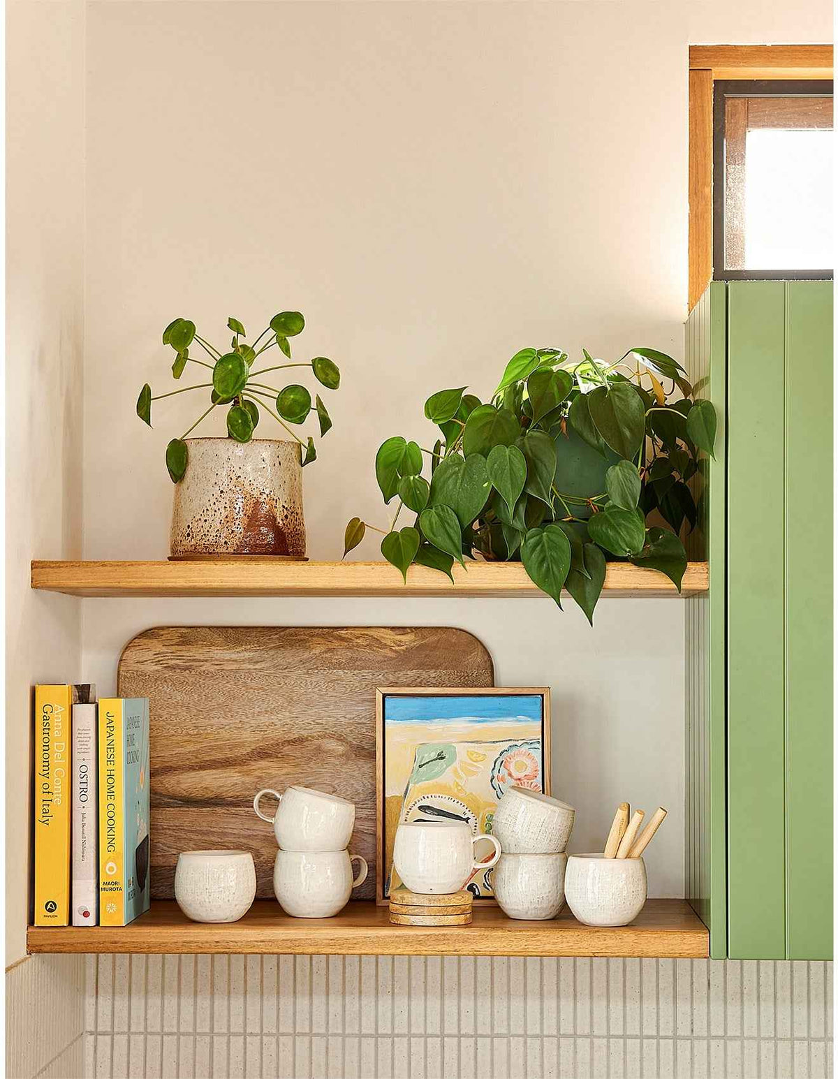 Linen Mug 330ml Birch