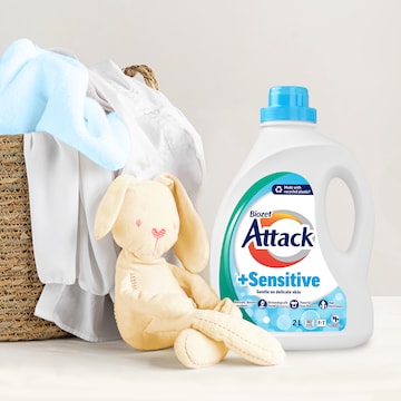 Biozet Attack Attack+ Sensitive Laundry Liquid 2L