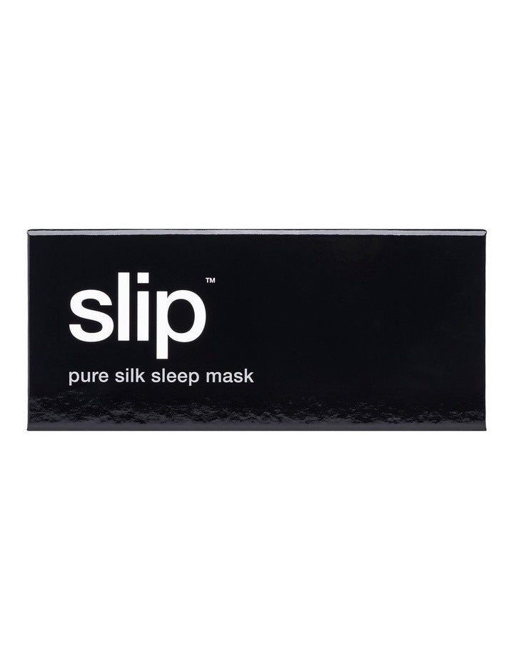 Pure Silk Sleep Mask in Black