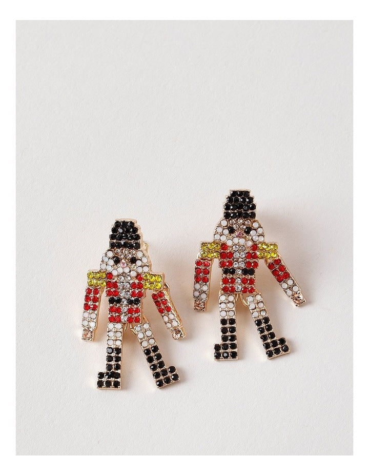 Nutcracker Earrings in Multi
