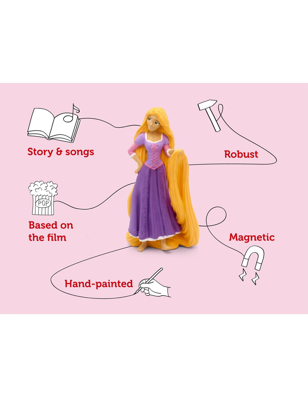 Tangled Audio Character with Songs and Story