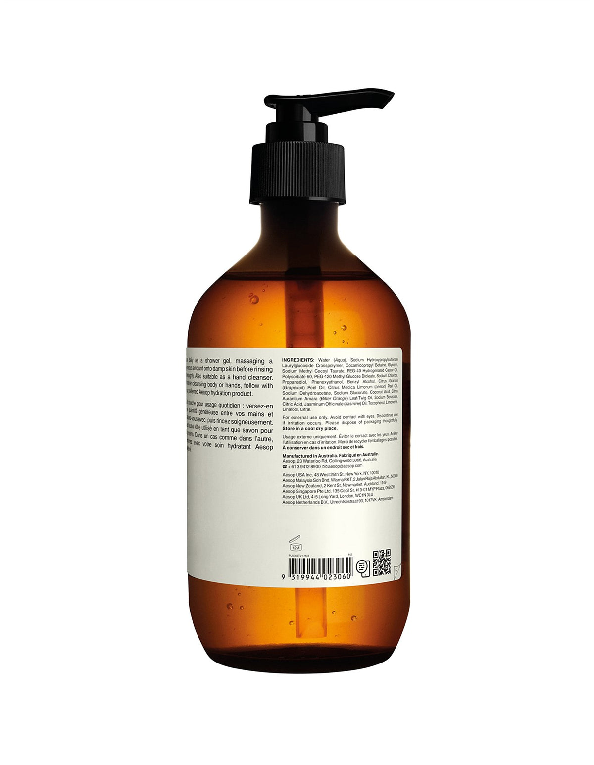 Citrus Melange Body Cleanser 500mL