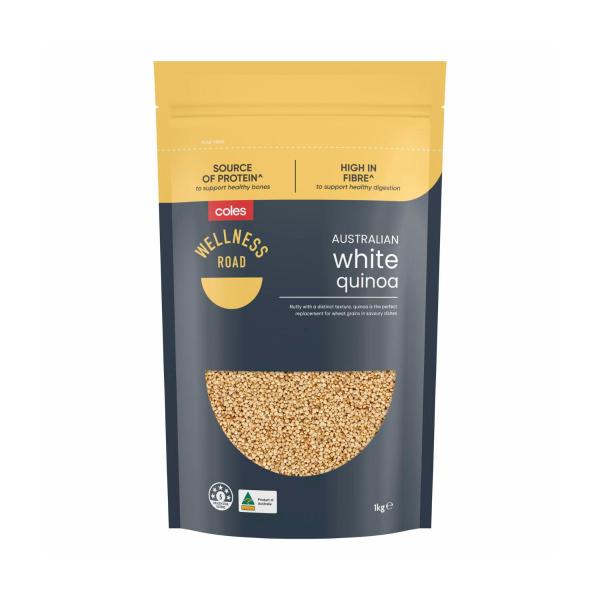 WELLNESS ROAD AUSTRALIAN QUINOA WHITE:1KG