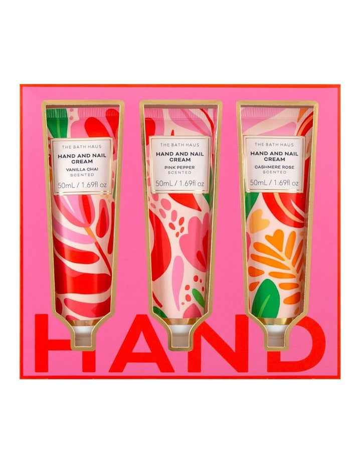 Hand And Nail Cream Trio Set