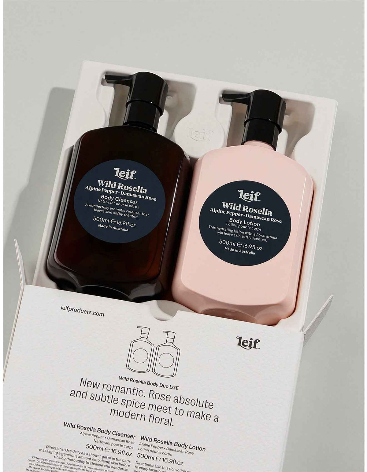 Wild Rosella Body Duo Set - Large