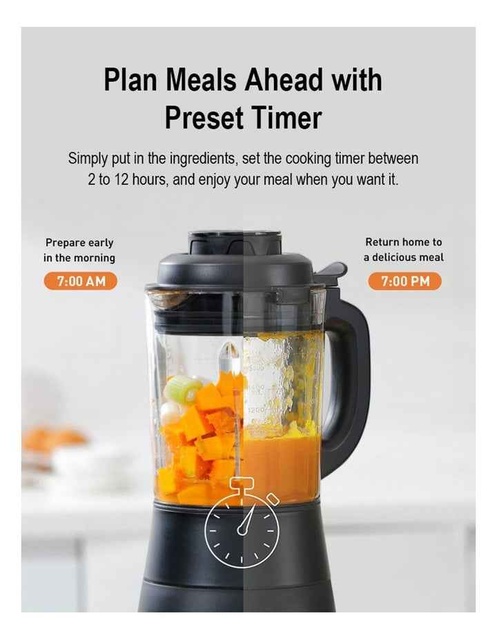Panasonic Hot & Cold Cooking Blender MX-HG6401KST in Black