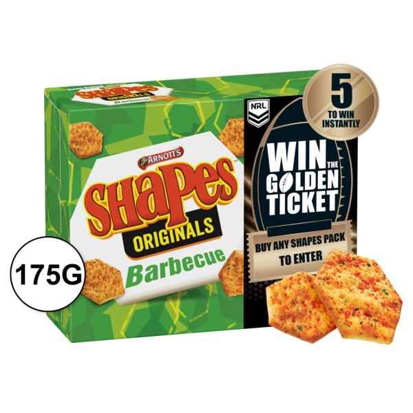 Shapes Cracker Biscuits Original Barbecue