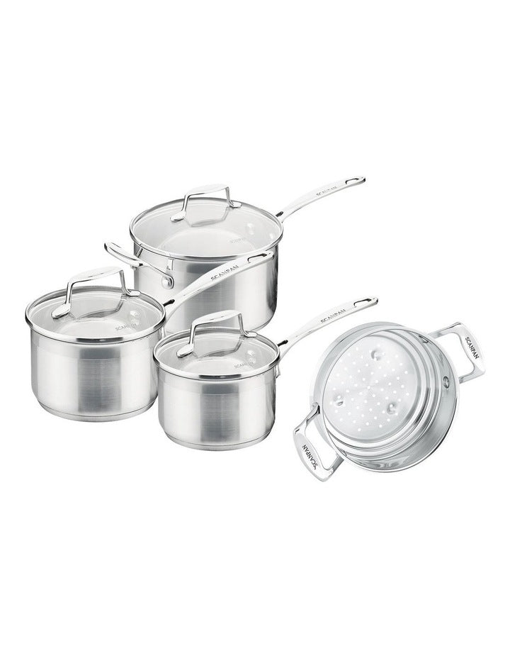 Impact Cookset 4 Piece in Silver