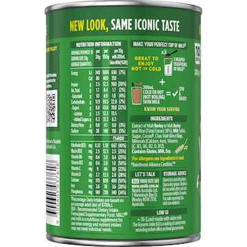Milo Malt Drinking Chocolate Powder Hot Or Cold 200g