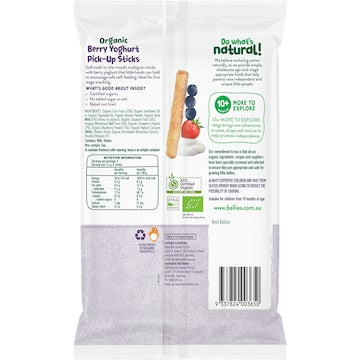 Little Bellies Berry Yoghurt Pickup Sticks 16g