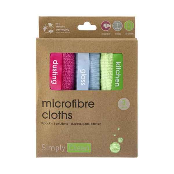 Labelled Microfibre Cloths