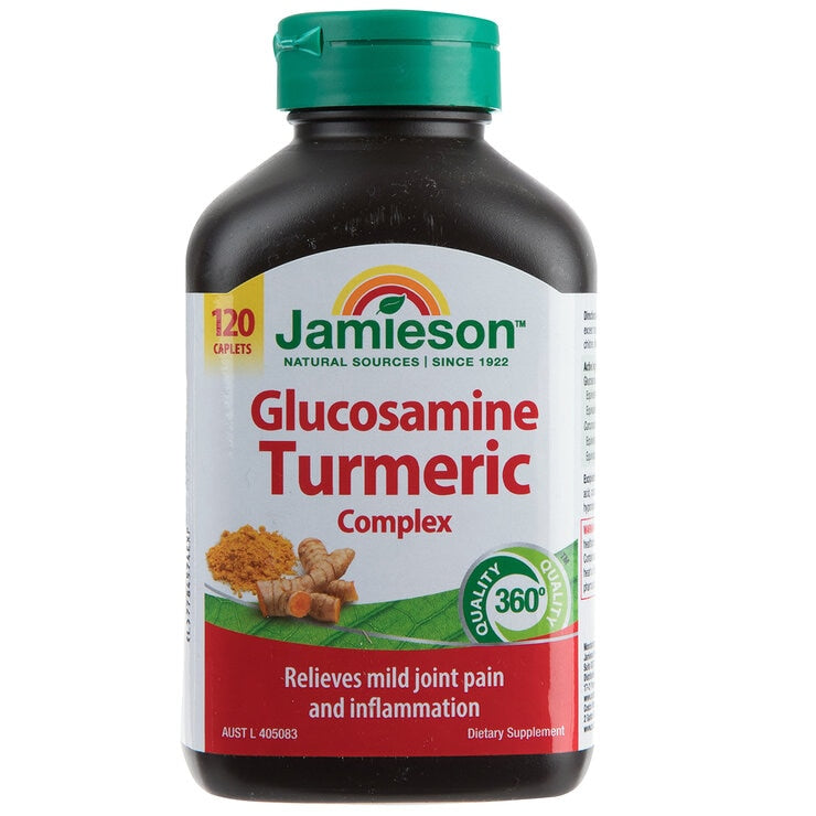 Jamieson Glucosamine Turmeric Complex 120 Caplets