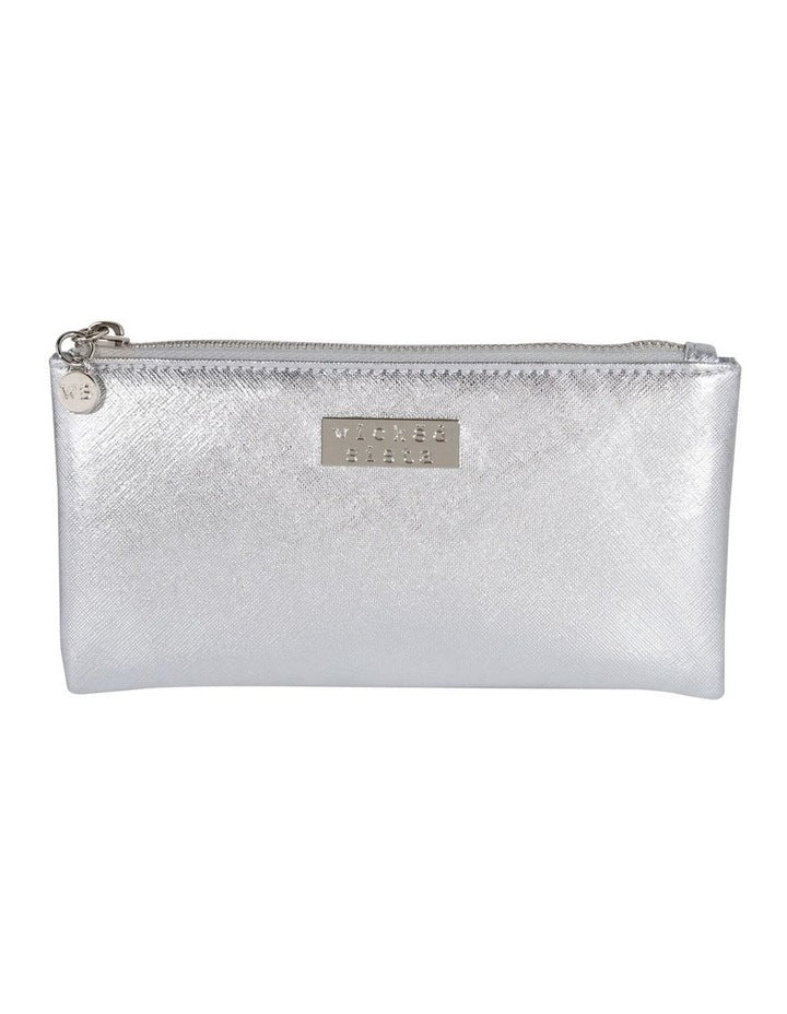 Premium Small Flat Purse in Silver
