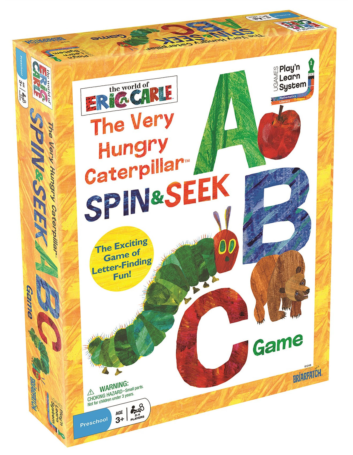 The Very Hungry Caterpillar Spin & Seek ABC Game