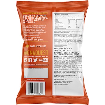 Quest Tortilla Style Protein Chips Nacho Cheese Flavour 32g