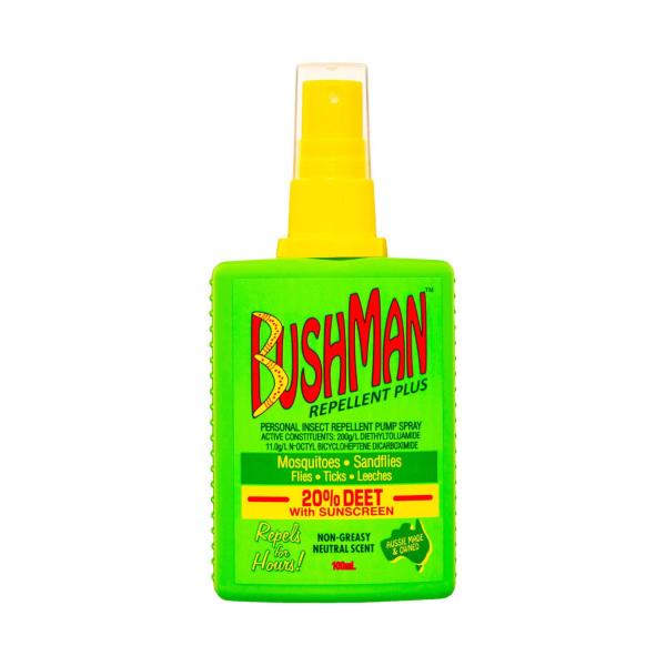 BUSHMAN PLUS PUMP 20% DEET WITH SUNSCREEN