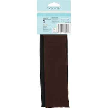 Oscar Orsen Elastic Headband Black & Brown 2 pack