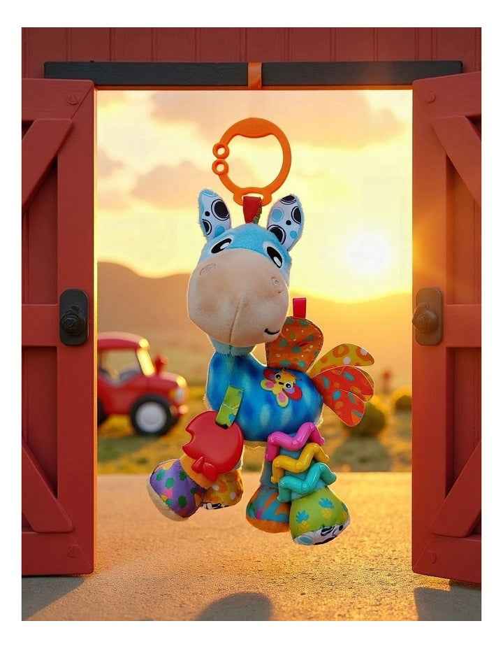 Soft Horse Toy with Teether