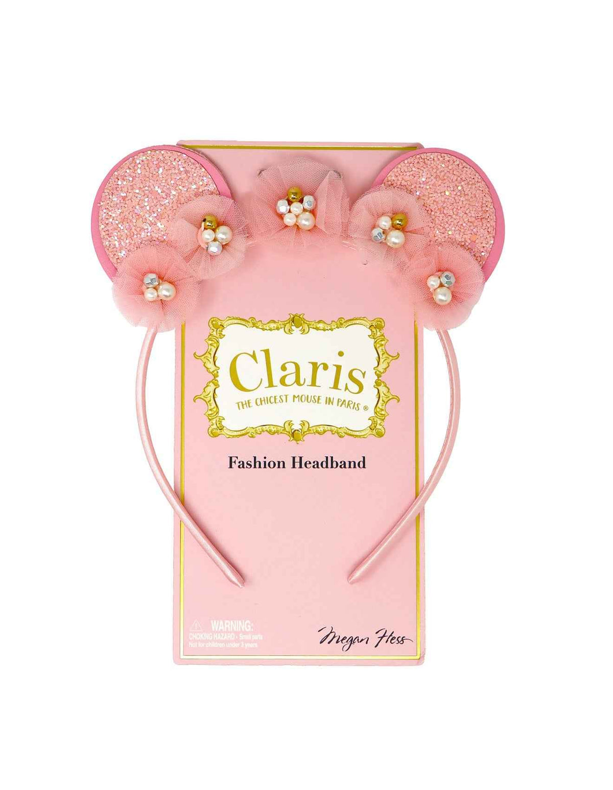 Chic Parisian Mouse Ears Headband