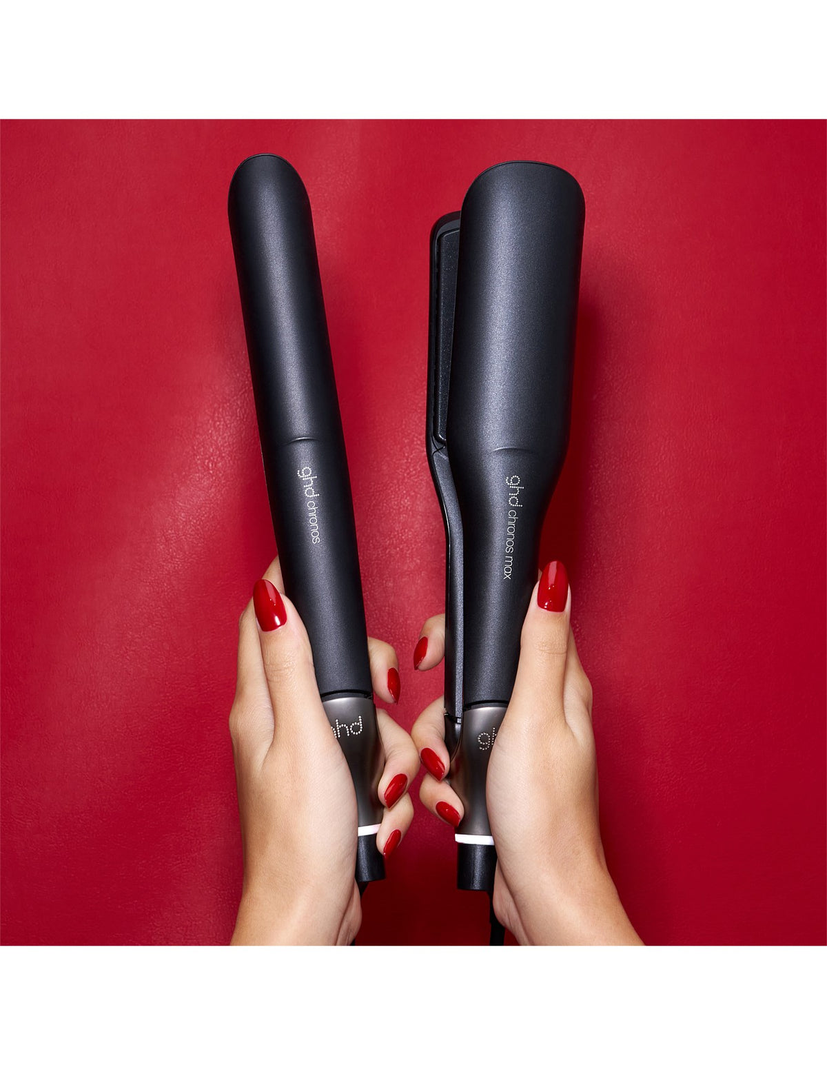 Chronos Max Wide Plate Hair Straightener Black