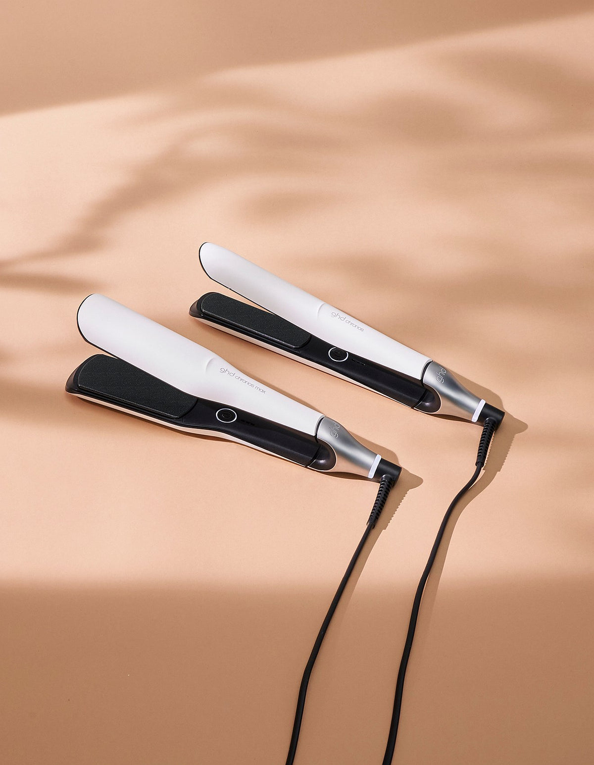 Chronos Max Wide Plate Hair Straightener White