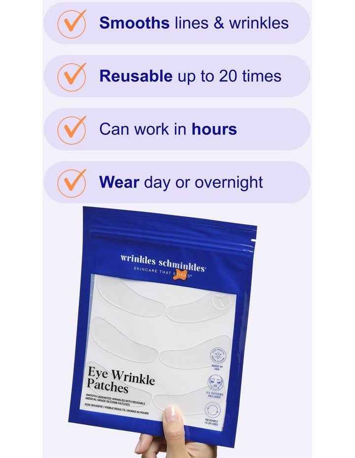 Eye Wrinkle Patches - 3 Pairs of Patches