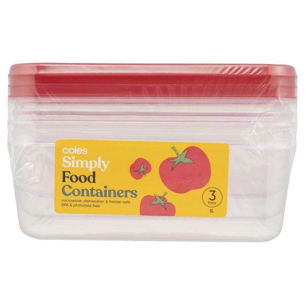 Food Containers 1L