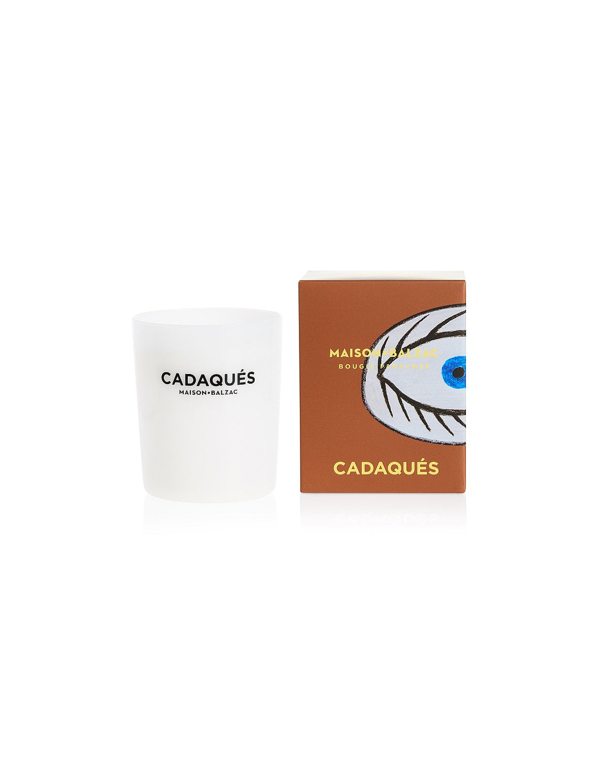 Cadaqués 55g Soy Coconut Scented Candle White