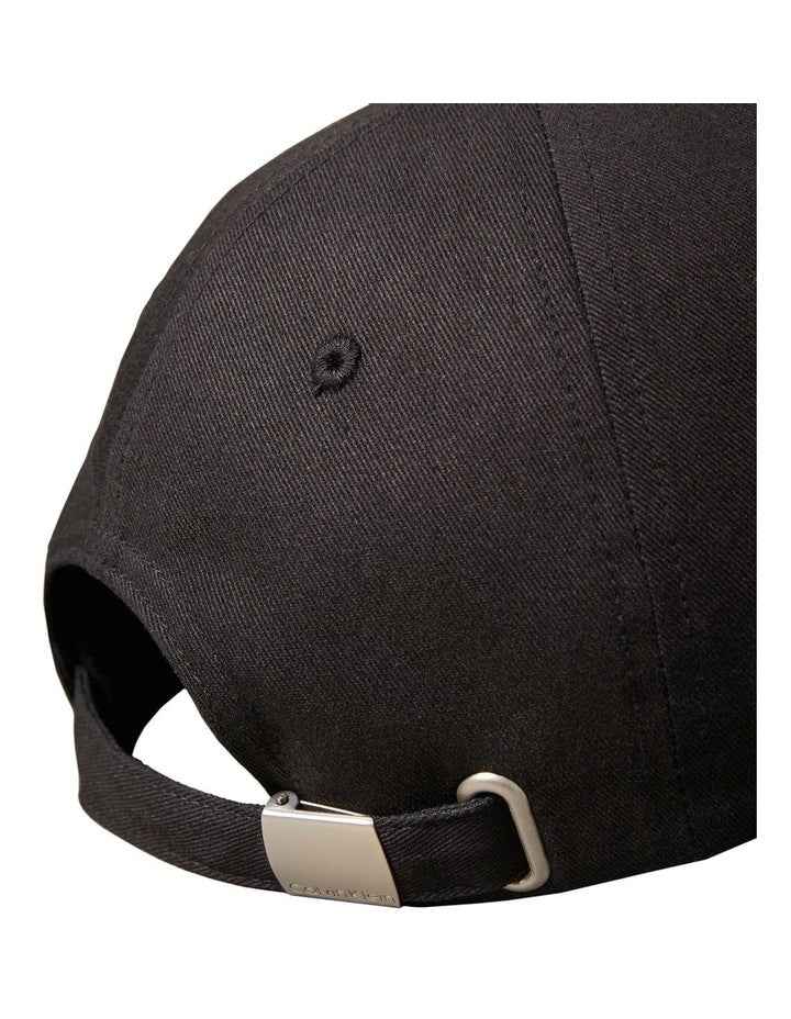 Logo Embroidery Cap in Black
