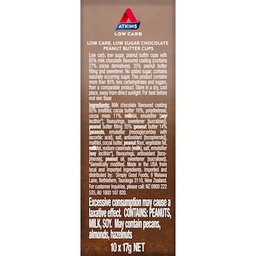 Atkins Endulge Peanut Butter Cups 10 pack