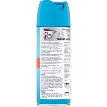 Strike Aerosol Disinfectant Hospital Grade Marine Fresh 300g