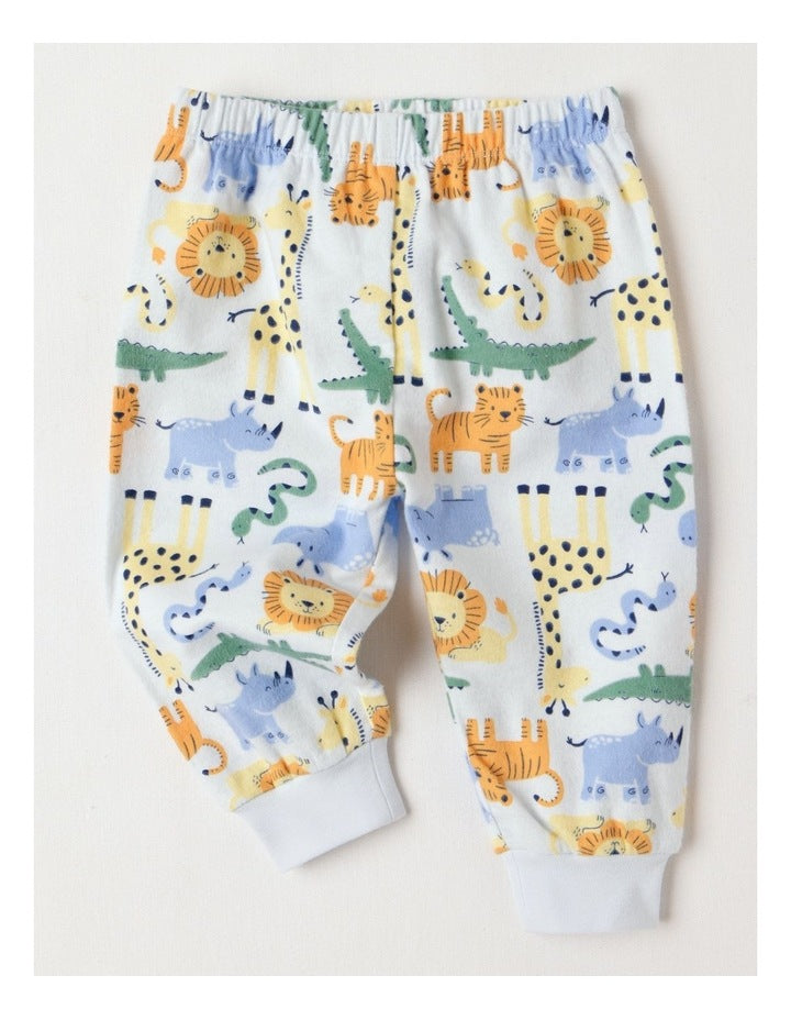Woven Safari Pyjamas in Aqua