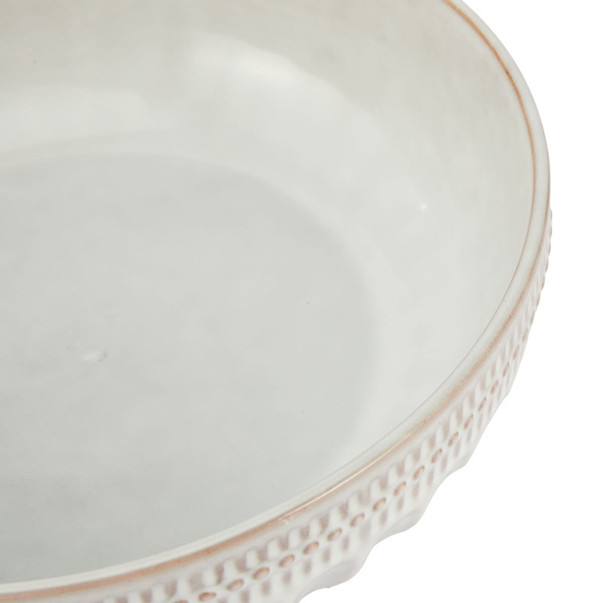 Maison White Salad Bowl